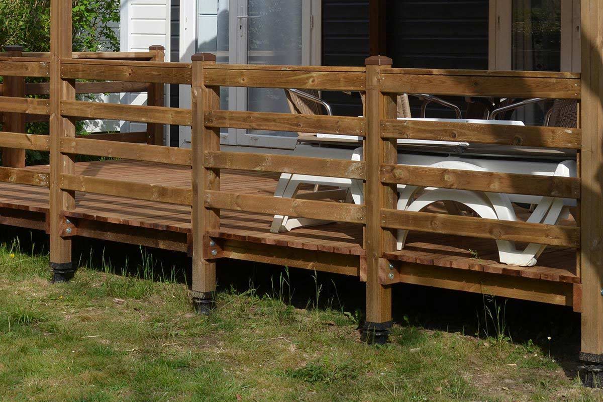 barriere bois barreaux horizontaux