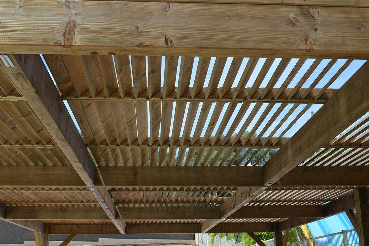 Pergola persienne