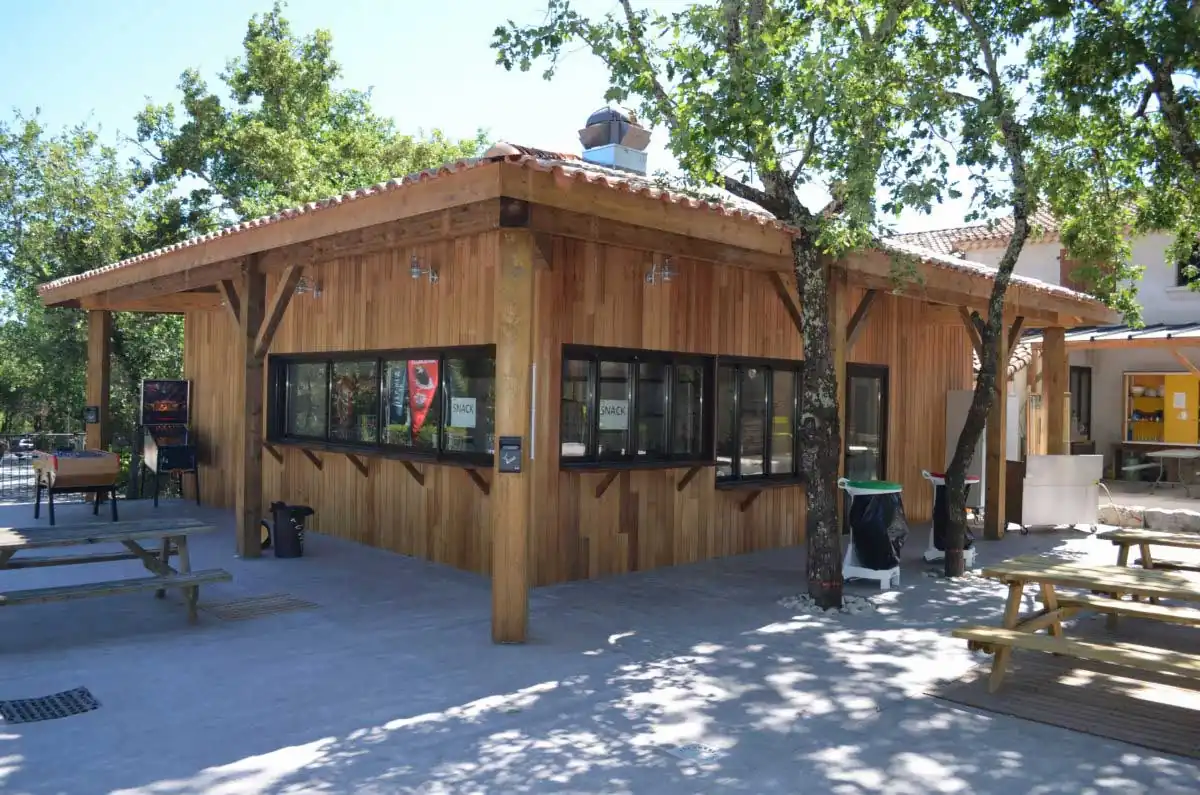 Kiosque snack camping